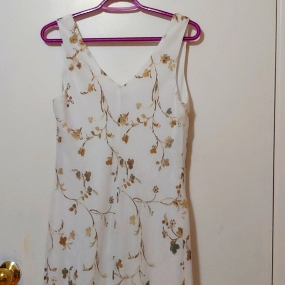 REITMANS White Floral Dress sz 11 - Picture 5 of 7